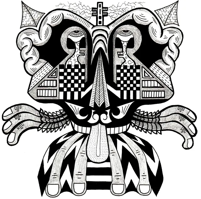 Man Down Face artwork