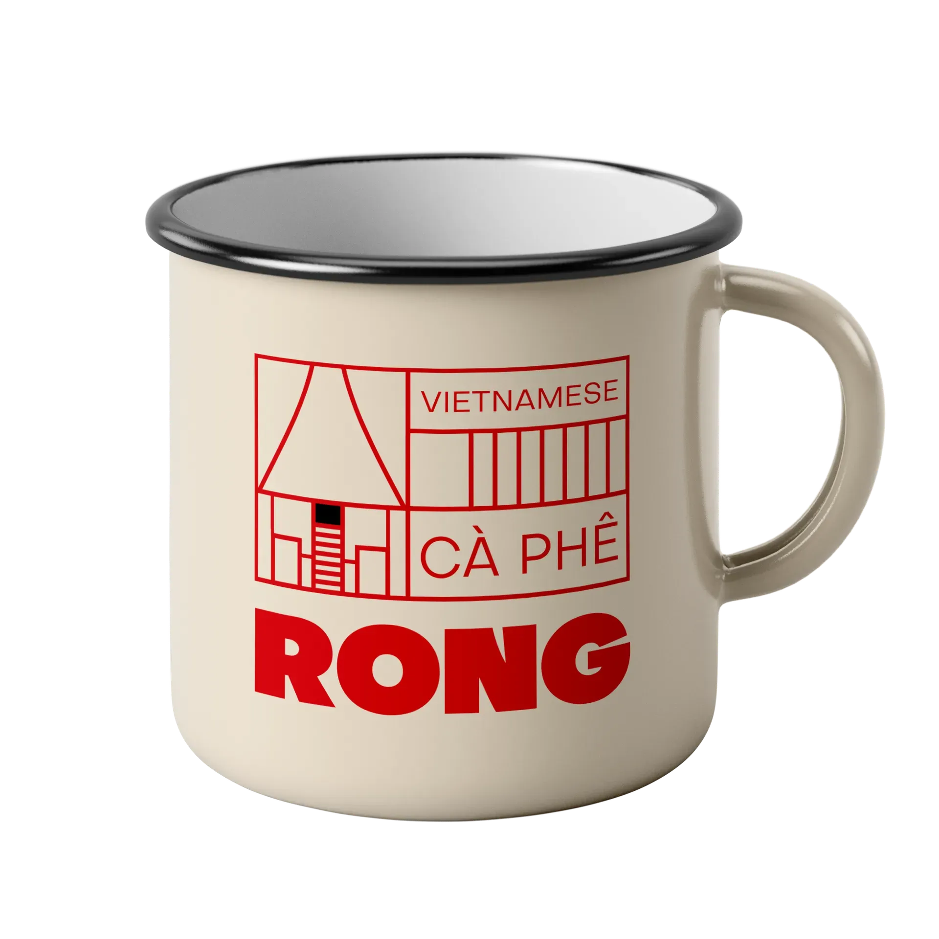 RONG Enamelled Mug Mockup